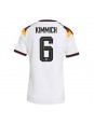 Deutschland Joshua Kimmich #6 Heimtrikot für Frauen WM 2026 Kurzarm Deutschland Joshua Kimmich #6 Heimtrikot für Frauen WM 2026 Kurzarm